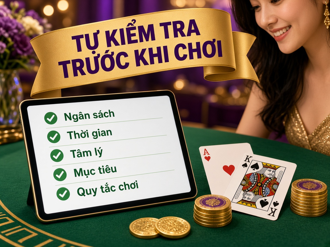 Checklist tự kiểm trước khi chơi