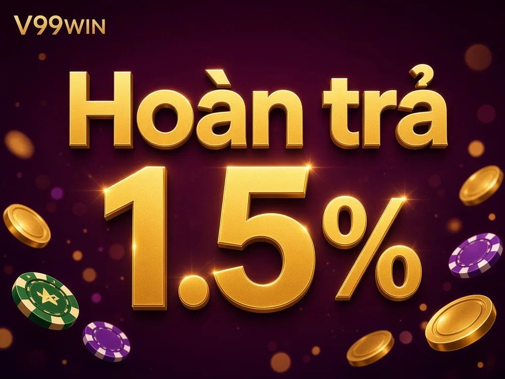 Hoàn trả mỗi ngày đến 15%
